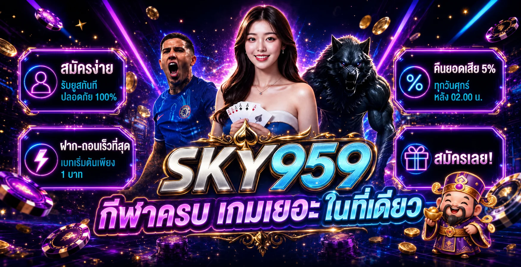 ภาพระบบฝากถอนออโต้ของ SKY959